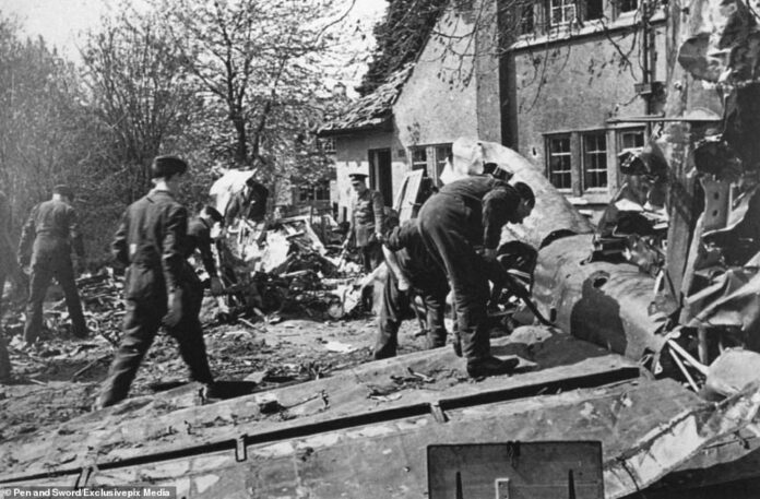 The charred remnants of Hitler’s Luftwaffe: Rare photos reveals how ...