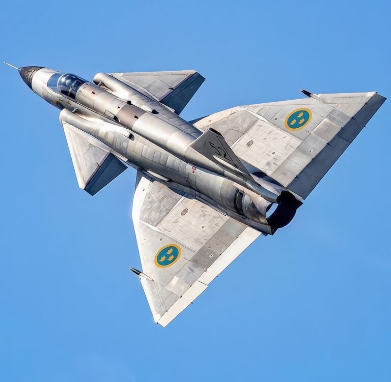 Saab 37 Viggen Fighter Could Hit Mach 2.1 and Had Just 1 Mission ...